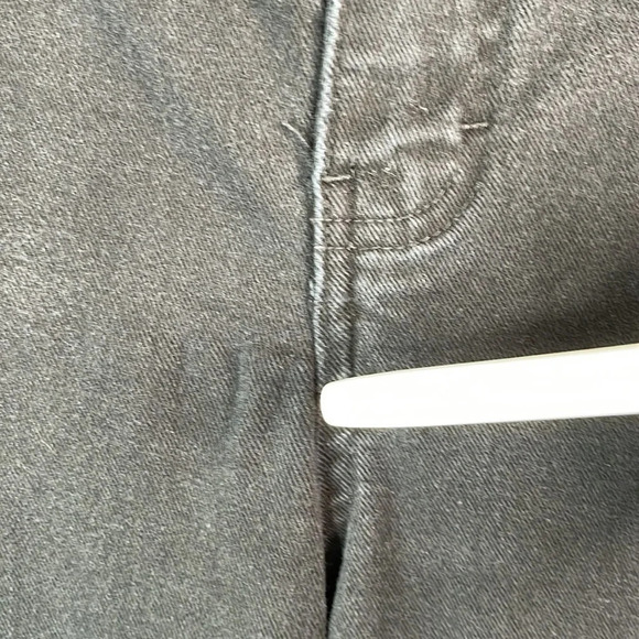 VINTAGE Super High Waisted Black Jeans Mom Black Denim Gloria Vanderbilt 31 - Picture 12 of 14